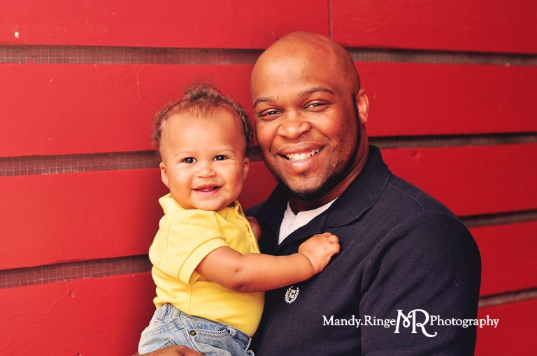 Daddy & Me mini sessions held at Peck Farm in Geneva, IL // by Mandy Ringe Photography 