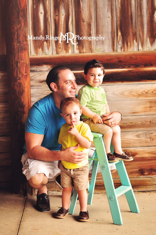 Daddy & Me mini sessions held at Peck Farm in Geneva, IL // by Mandy Ringe Photography 