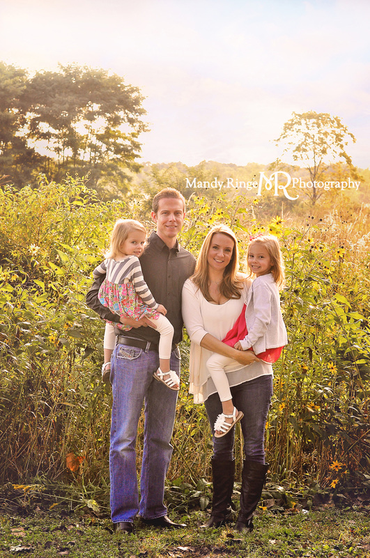 Family portraits // prairie, backlighting // Leroy Oakes Forest Preserve - St. Charles, IL // by Mandy Ringe Photography