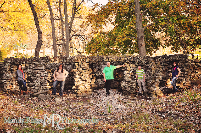 Autumn family portraits // Fabyan Forest Preserve - Batavia, IL // by Mandy Ringe Photography