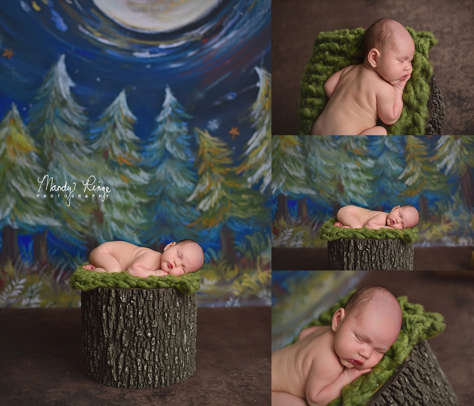 Newborn portrait session // Baby boy, intuition backdrops 