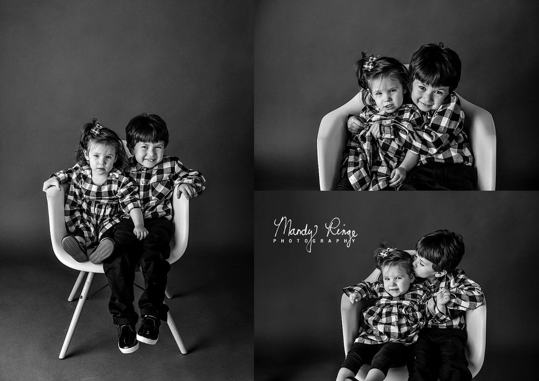 Black and white family portraits // minimal, minimalistic, simple // St. Charles, IL // by Mandy Ringe Photography