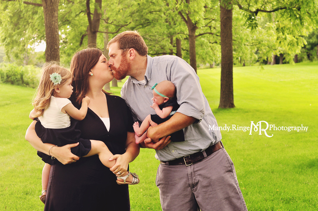 Family portraits // Rows of trees, allée // St. James Farm - Winfield, IL // by Mandy Ringe Photography