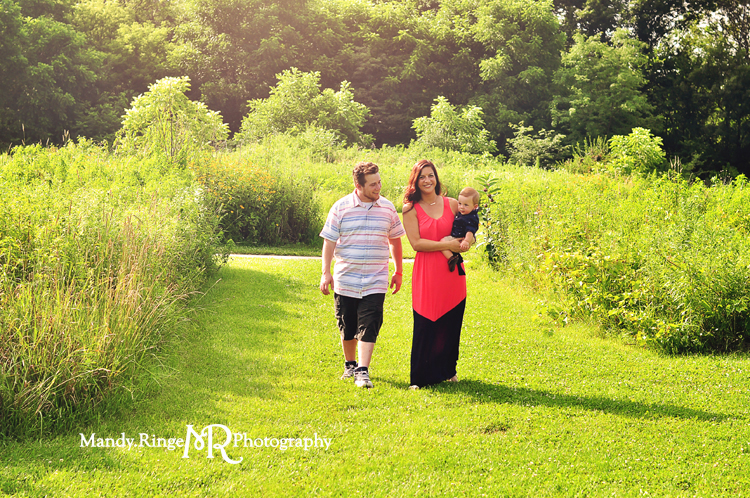 Family Portraits // Summer prairie // Leroy Oakes - St. Charles, IL // by Mandy Ringe Photography