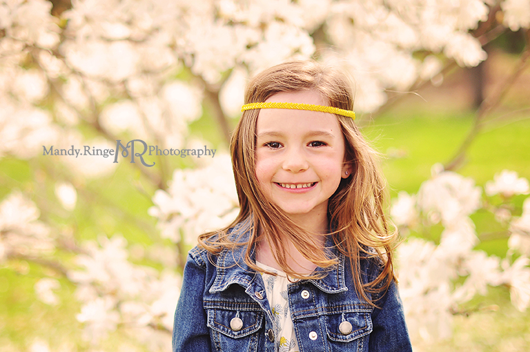 Spring blossom mini sessions // Magnolia trees // Mount St. Mary's Park - St. Charles, IL // by Mandy Ringe Photography