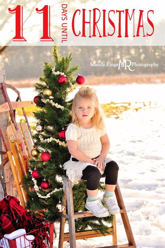 Hot Cocoa Stand Mini Session // 12 Days of Christmas, Christmas Countdown // Leroy Oakes - St. Charles, IL // by Mandy Ringe Photography