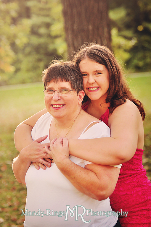 Teen girl portrait - Sweet Sixteen // Mother and daughter pose // Fabyan Forest Preserve // by Mandy Ringe Photography