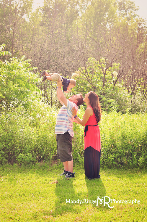 Family Portraits // Summer prairie // Leroy Oakes - St. Charles, IL // by Mandy Ringe Photography