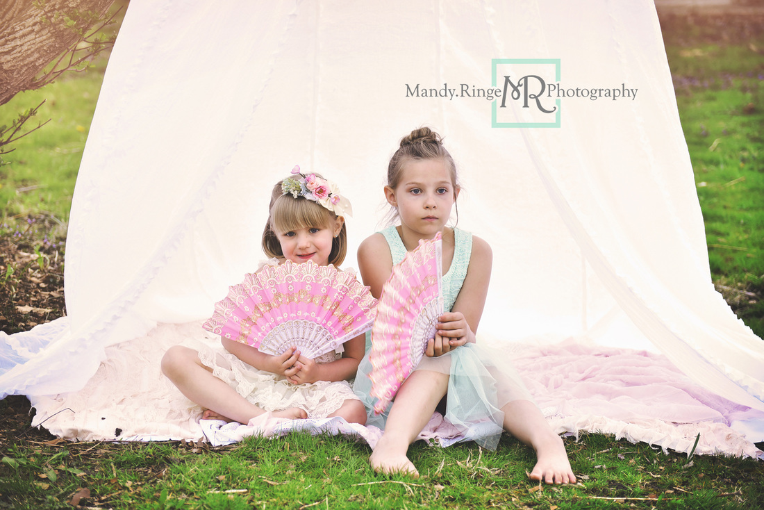 Professional photographers of Kane County spring shootout // photographer meetup, community over competition, love what you do, toddler and tween models, fancy dresses // Fabyan Forest Preserve