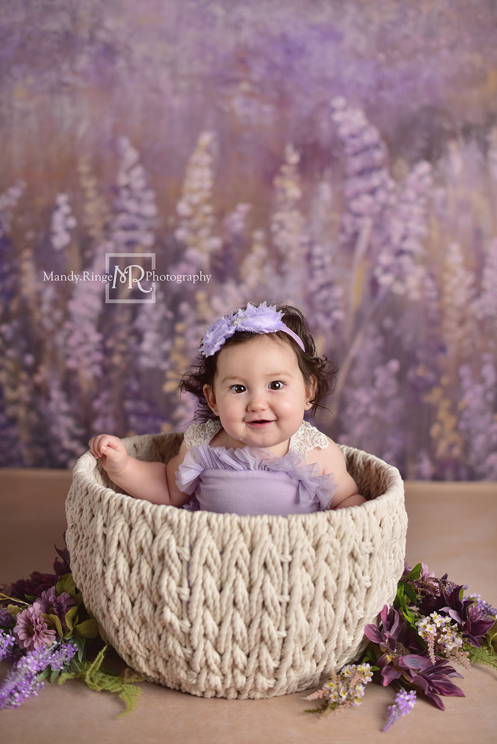Babies, milestone session, sitter, baby, St. Charles, IL studio, Mandy Ringe Photography